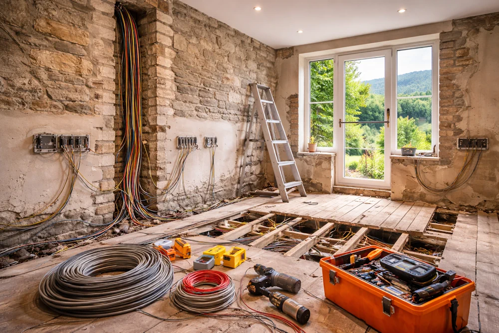 House Rewiring in Cartmel