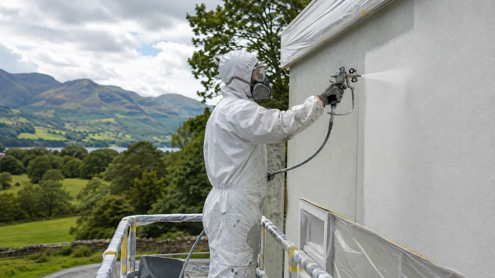spray painting Cumbria